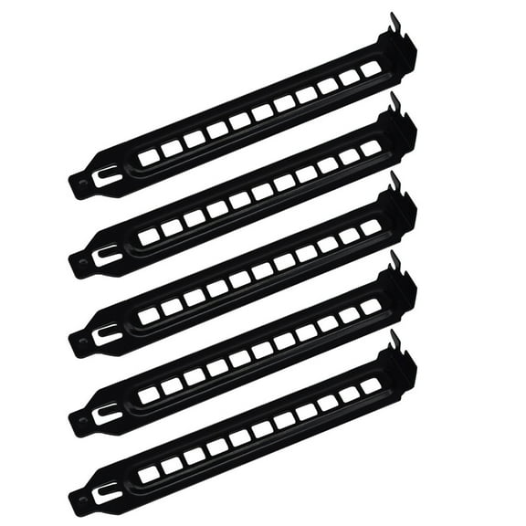 CIYISON Pack of 5pcs PCI Slot Covers for PC Case Dustproof Quick Heat-dissipation Plate