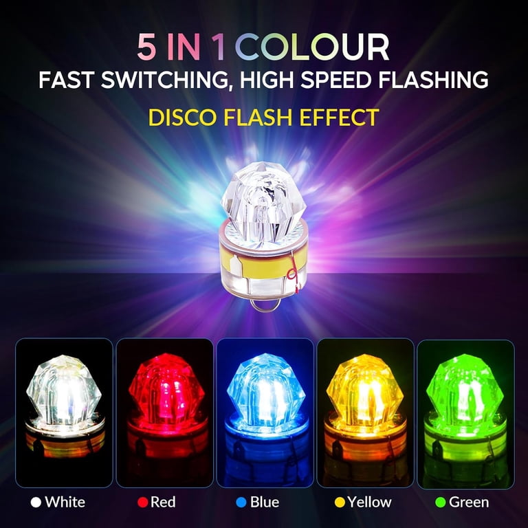 fish lure lights LED Fishing Lures - Deep Drop Fishing Light Night Fishing dark lures fishing led sold on Temu