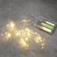 thumbnail image 4 of Blanco cálido 5 metros 50 luces tres baterías Batería para el aliento del bebé cadena de luces LED decoración para bodas y fiestas navideñas luces de cadena de alambre ANGGREK  Otros, 4 of 8
