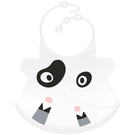 Ulubulu Happy Cow Silicone Bib, Single Pack