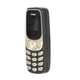thumbnail image 3 of Le plus petit téléphone portable Bluetooth avec double carte SIM GSM 2G débloqué, mini téléphone portable pour enfants et étudiants, noir et or, 3 of 4