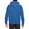 thumbnail image 5 of Adult DryBlend® Adult 9 oz., 50/50 Hooded Sweatshirt - ROYAL - S, 5 of 5