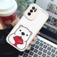 thumbnail image 3 of Proteja su iPhone con estilo con nuestra funda minimalista y flexible de goma TPU para teléfono, que presenta un elegante diseño con estampado de dibujos animados., 3 of 4