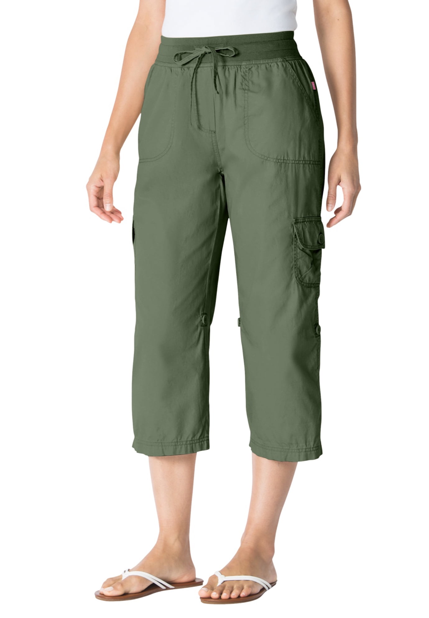 plus size womens capri pants