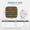 thumbnail image 3 of Windshield Sun Shade, Colorful Stripes Pattern Foldable Car Sun Shade Windshield For Front, 2 Pieces, 3 of 4