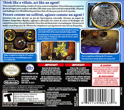 Crime Lab - Nintendo DS - image 2 of 2