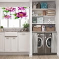 thumbnail image 5 of LALILO Kitchen Curtain Valance Botanical Beautiful Rod Pocket Window Curtain 52"x 18" Set of 2, 5 of 7