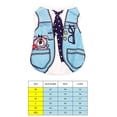 thumbnail image 5 of gastropod Spring Summer Fake Strap Vest Shirt, Cotton, Dog T-shirt, Color, 5 of 7