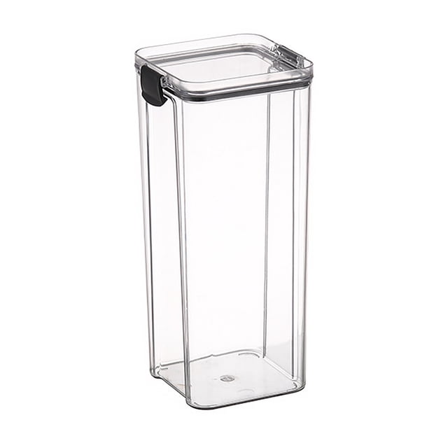 Billuyoard Recipiente de almacenamiento de alimentos con tapas herméticas, dispensador de arroz de cocina, especias, harina para hornear, organizador, Organizadores de utensilios de cocina 1800ML Billuyoard HA059310-05
