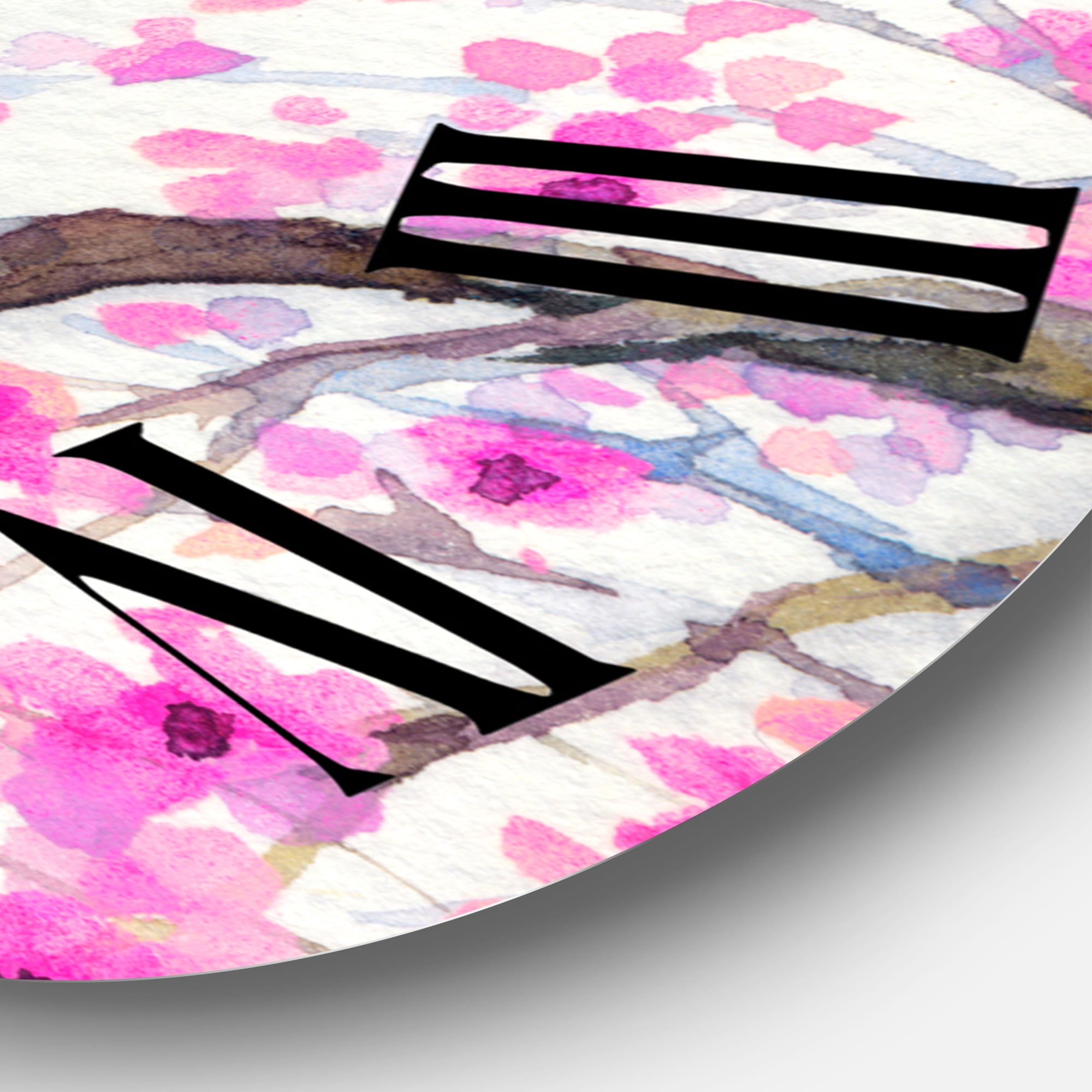 Designart 1 in Quartz Traditional Wall Clock