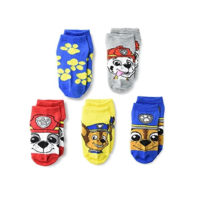 Calcetines Cortos Nickelodeon Paw Patrol Paquete de 5 para Niños