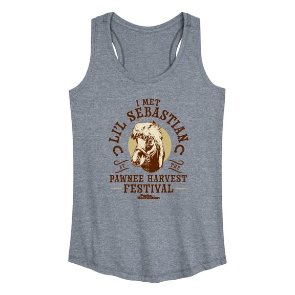 Parks and Recreation - Lil Sebastian - Women's Racerback Tank Top