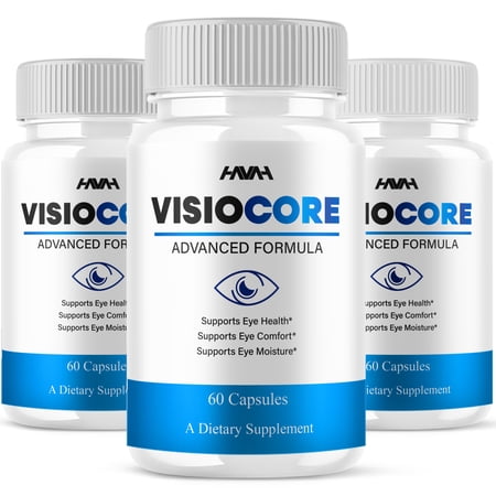 (3 Pack) VisioCore Eye Health Support, Visio Core Supplement (180 Capsules)