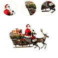 thumbnail image 6 of Baoblaze Santa Claus Elk Wall Sticker DIY Wall Art Decor for Bedroom Window Kids Room, 6 of 8