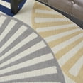 thumbnail image 6 of Nourison Grafix Geometric White 8' x ROUND Area Rug, (8 Round), 6 of 8