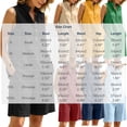 thumbnail image 3 of LEKWK 2 Piece Sets for Women Summer Sleeveless Stand Collar Button Tank Tops and Elastic Waist Shorts Loose Fit Solid Fashion Beach Vacation Casual Outfits, 3 of 9