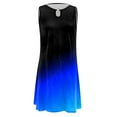 thumbnail image 3 of WILLBEST Vestidos para Mujer, Vestido Playero Mini de Talla Grande, Estilo Bohemio, Informal, sin Mangas, con Cuello Redondo, para Verano Grande​​, 3 of 3