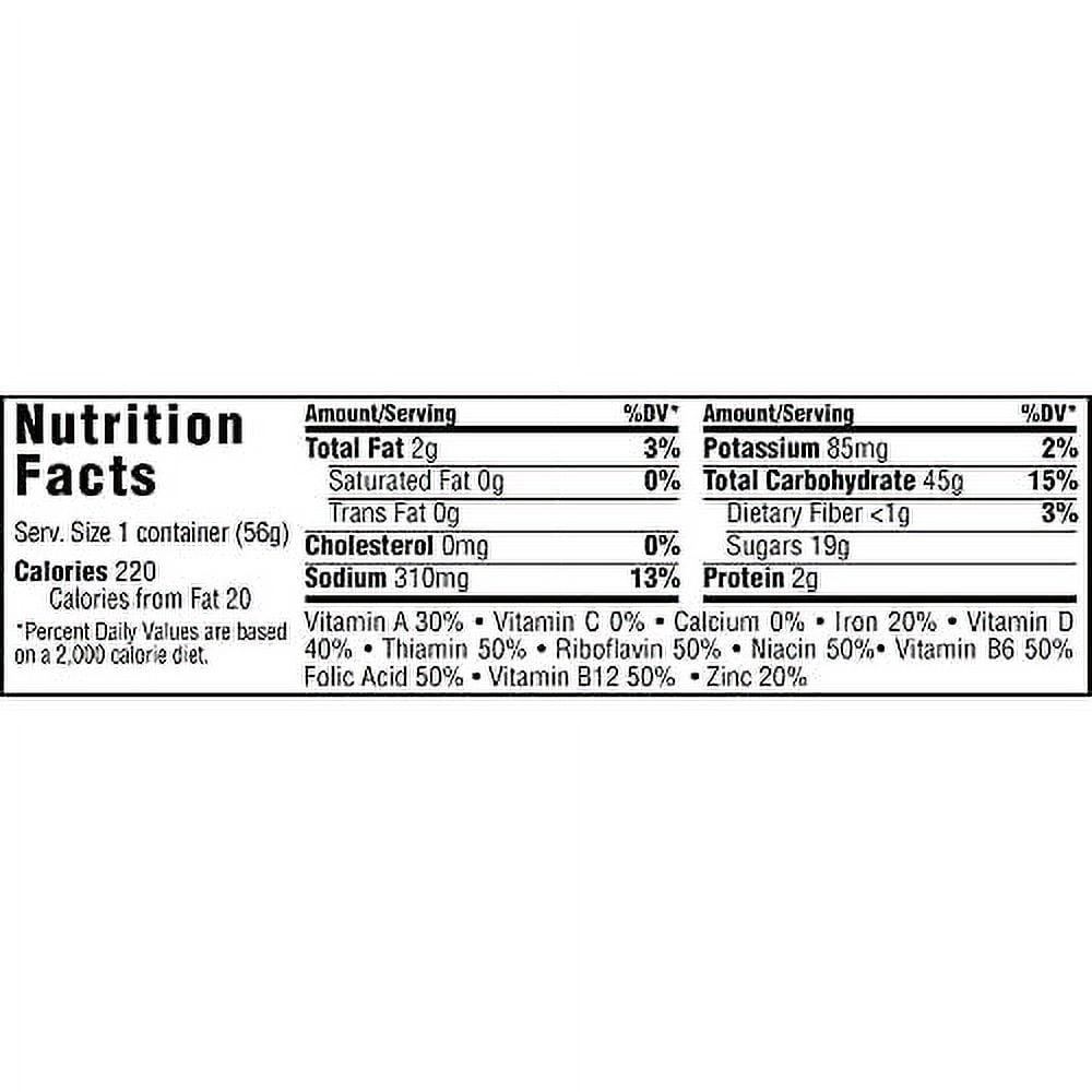 Post Cocoa PEBBLES Breakfast Cereal, Portable Individual Cereal Cups To Go, Gluten Free Cereal, 2.0-Ounce (Pack of 12)