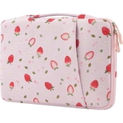 ProCase Protective Travel Sleeve, Carrying Laptop Case for MacBook Neo 13" 2026 (Model: A3404, A18 Pro) -Strawberry