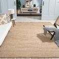 thumbnail image 2 of SAFAVIEH Natural Fiber Pierce Solid Area Rug, Natural/Ivory, 8' x 10', 2 of 7