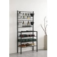 thumbnail image 2 of Proman Products Handyman Garage 4-Tier Storage Shelf Rack with Accessories for Garage, Kitchen, Home, Bathro0m, 30.5" W x 12" D x 66" H, 2 of 8