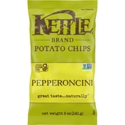 Kettle Brand Potato Chips, Pepperoncini Kettle Chips, 5 oz