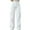 White, variant on hotojiny Womens Wide Leg Cargo Pants Casual Straight High Waisted Trouser Loose Lounge Outdoor Pant with Pockets