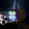 thumbnail image 2 of Máquina de burbujas Petrella Bubble Gun con luces LED para niños, 2 of 6