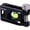 Black 2.5in, variant on 2.5 Inch  Torpedo Level with V- &  Rails,  Alloy Pocket Bubble Level for Pipes, Conduits, and Metalworking