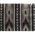 thumbnail image 4 of oneOone Georgette Viscose Fabric Stripe & Geometric Ikat Printed Fabric 1 Yard 42 Inch Wide, 4 of 4