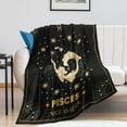thumbnail image 2 of Pisces Gifts, Pisces Gifts for Women Men, Pisces Decor, Pisces Blanket, Pisces Zodiac Gift, Pisces Astronomy Gift, Pisces Birthday Gift for Women Men, Constellation Gift Blanket 50"X60", 2 of 6