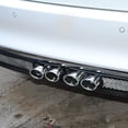thumbnail image 3 of relayinert 2X Auto Car TailGrid ulation Vent Double Tube Exhaust ABS Exterior Set M, 3 of 6
