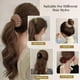thumbnail image 4 of 4 pinzas mágicas para el pelo con forma de nido de pájaro, accesorios expandibles para hacer moños de pelo para mujeres, pinzas para el pelo para cabello fino, grueso y rizado, pasadores de plástico p, 4 of 5