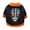 Coffee, variant on Halloween Dog Shirt, Funny Pumpkin Ghost Skeleton Print Thin Cotton Pet , Elastic Breathable Cosplay Party Apparel Easy On Off Daily Walking Clothes for Small Medium Dogs Cats Holiday Gift