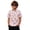 Orange, variant on Toddler Kids Boys Shirt Tops Short Sleeve Holiday Print Button Down Shirt For Lightweight Top Graphic Fit Casual Summer Tees 3-4 Years