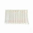 thumbnail image 4 of Nvzi Light yellow Half Window Curtains - Cafe Curtains with Rod Pocket, 150*45CM - 2 slice Durable Polyester Fabric for Curtains , Ideal for Kitchen, Dining Room, Small Windows Decor, 4 of 4