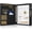 Black, variant on Leather Portfolio 3 Ring Binder Business Resume Folder -Black | Padfolio Binder Fits A4, Letter Size, Document Organizer for Meetings, Interviews, Travel, Padfolio for Women Men