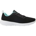 thumbnail image 5 of Skechers Women's Go Walk Joy-15641 Sneaker Black/Aqua 10 Wide, 5 of 5