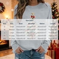thumbnail image 3 of LangJing Christmas Sweatshirts for Women Xmas Tree Graphic Long Sleeve Holiday Tees Crewneck Pullover Tunic Tops, 3 of 6