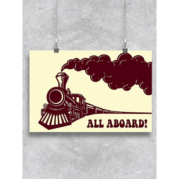 All Aboard! Poster -Image by Shutterstock