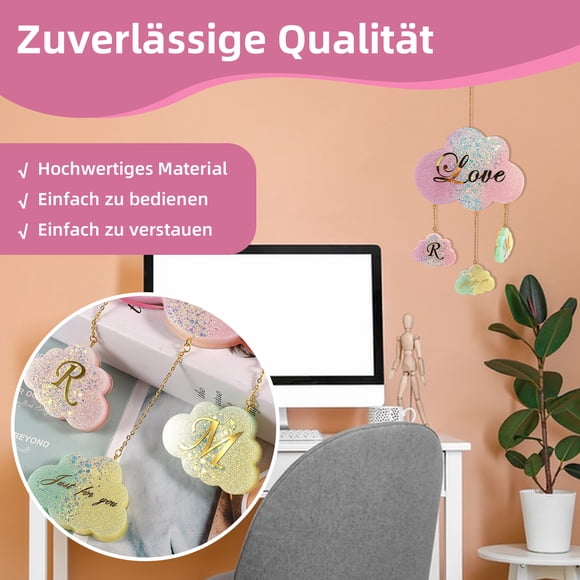 VONKY DIY Cloud Silicone Mold For Hanging Crafts – Easy Mold Making And Reusable Hanging DIY Crafts Mold