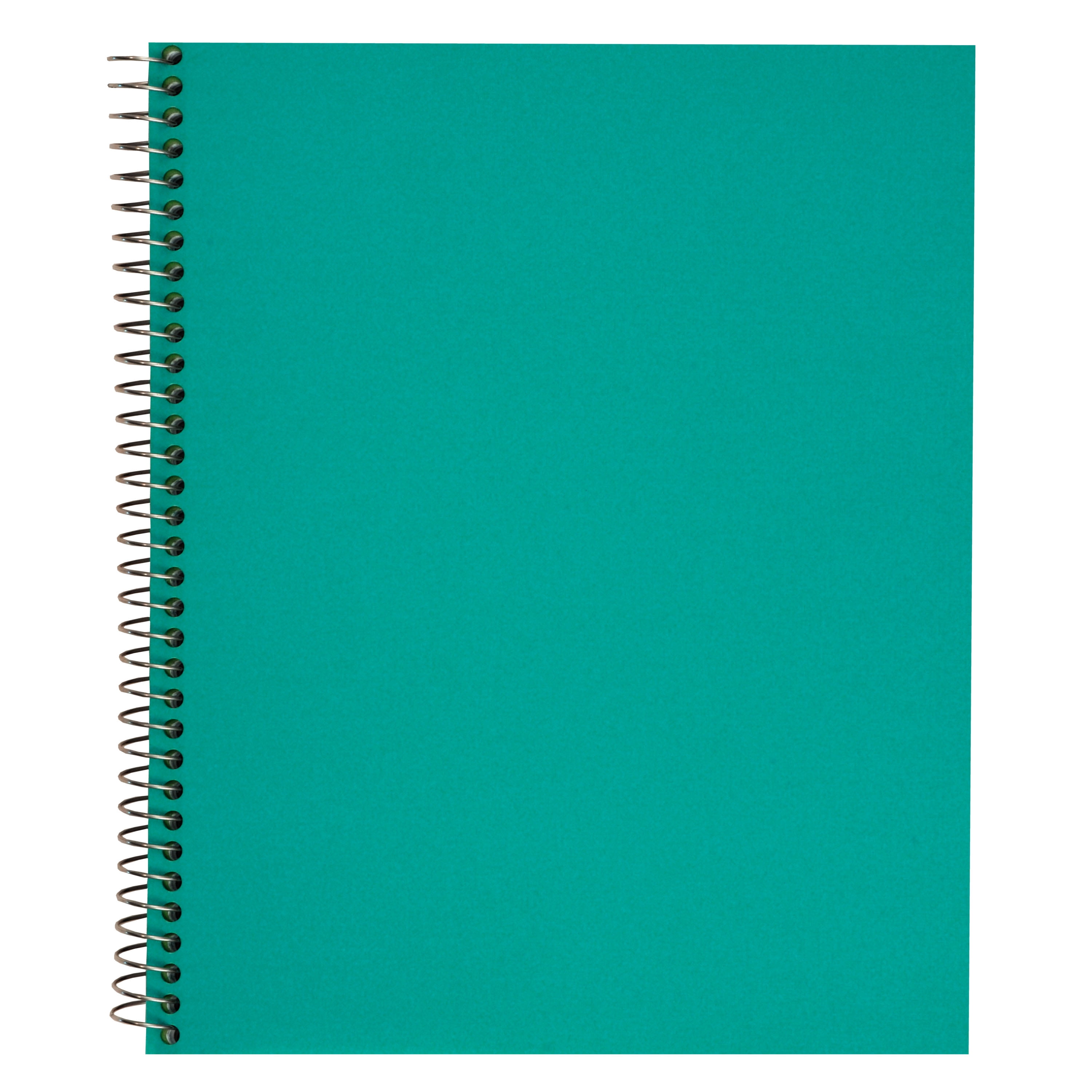 120 Count 3 Subject Teal Exceed Notebook, 11" x 9", College Ruled