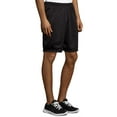 Hanes Sport Men's and Big Men's 9" Athletic Mesh Shorts with Pockets
