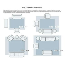 Pemberly Row 9' x 12' Natural Fabric Modern Area Rug (9' x 12')