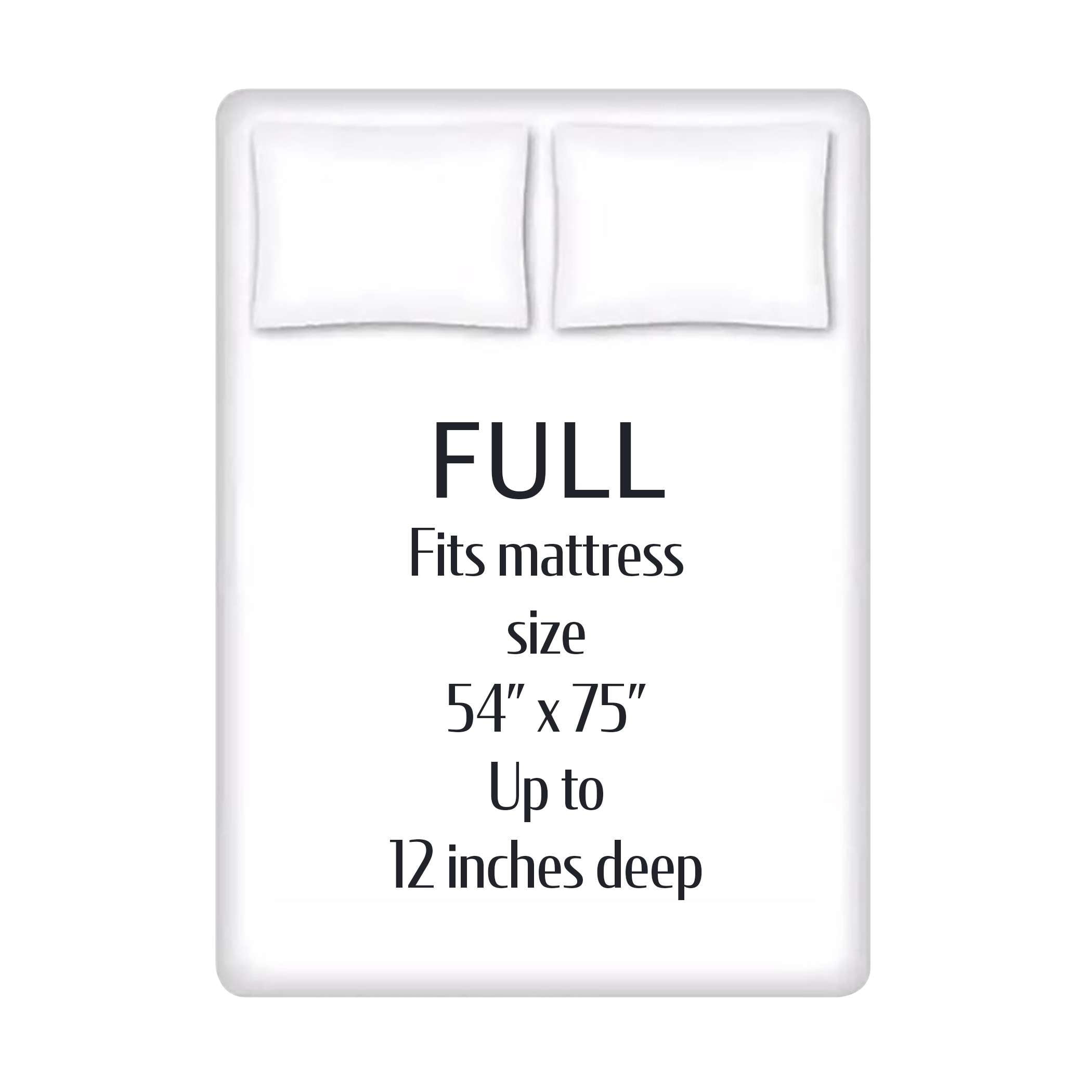 Mainstays 7-Piece Reversible Bed in a Bag with Laundry Tote, Purple Floral, Queen