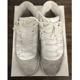 thumbnail image 5 of Ni - ke Ni - ke Air Jordan 11 Retro Women Size 7 White Metallic Silver Shoes, 5 of 5