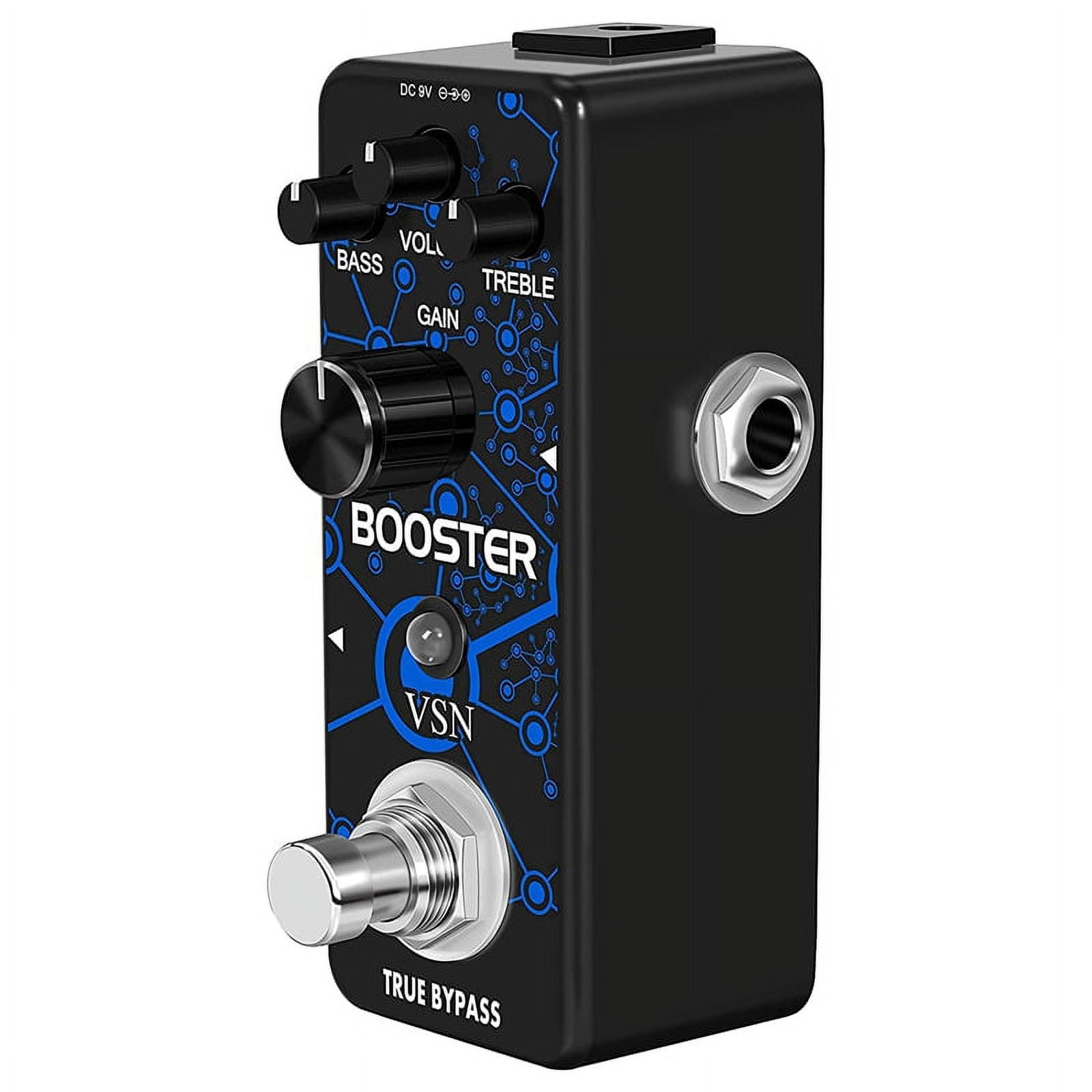 Guitar Booster Effect Pedal Analog Boost Effects Pedals for Electric Guitar Mini Boost Pedals True Bypass