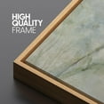 thumbnail image 4 of IDEA4WALL Extra Large Framed Canvas Print Wall Art Whispering Reeds Abstract Pastel Fine Art Antique Wall Decorative Spring Green Landscape Painting Artwork for Rooms - 60"x30", 4 of 5