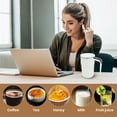 thumbnail image 6 of Automatic Stirring Coffee Cup with LED Display, 13oz Self-Stirring Mug, 304 Stainless Steel Material, 6 of 7