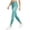 Green, variant on High Waisted Leggings for Women Casual Slim Fit Stretchy Yoga Pants Women Outdoor Sports Gym Workout Leggings Blue L